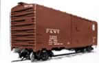 P&WV 1200 AC&F Box Car as delivered 3/47.  Box car red with white reporting marks.   (461kb)